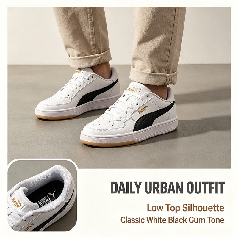 PUMA Men White Black Low Top S - Puma Shoes Suede Classic recension och pris