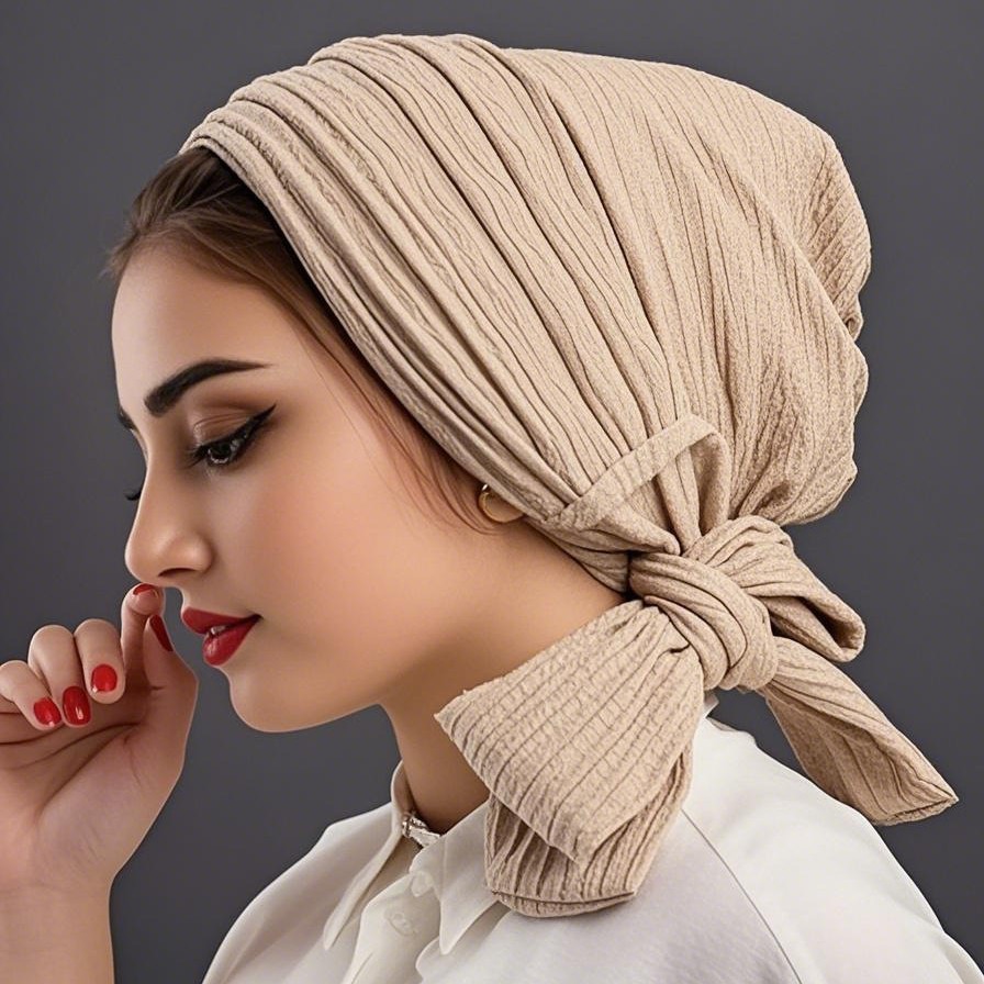 Luxury Spring knot Turban Hat  - Head Wrap Turban recension och pris