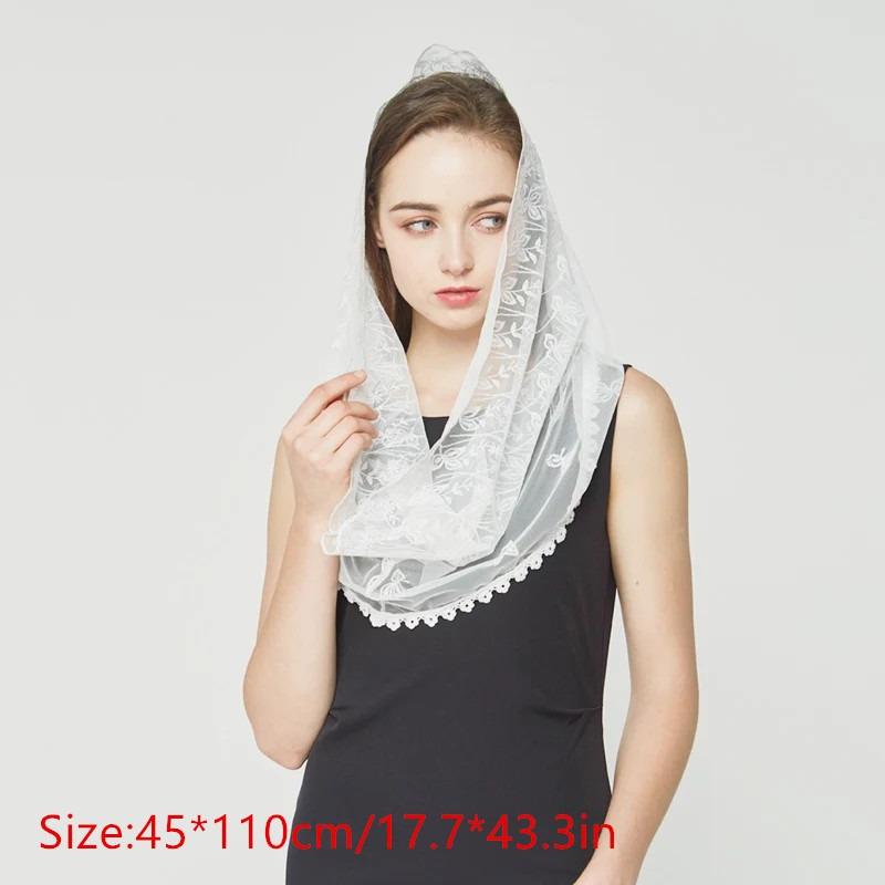 Women Chapel Veils Lady Mantil - Infinity Scarf Knit recension och pris