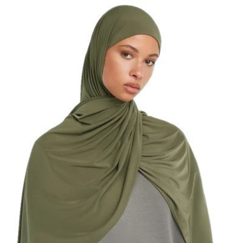 D9 Premium Liquid Jersey Hijab - Head Wrap Turban recension och pris