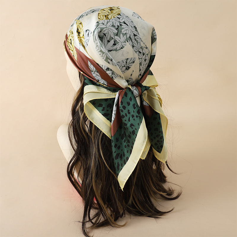 70x70cm Women Scarf Silk Feeli - Face Scarf Mask recension och pris