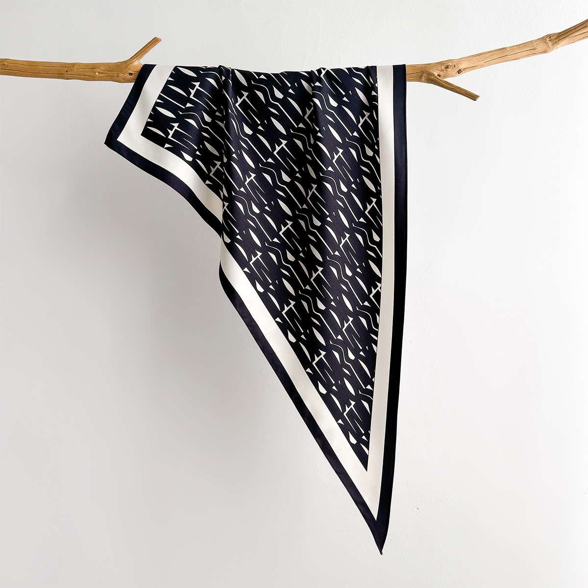 Spring Printed Square Scarf Fo - Face Scarf Mask recension och pris