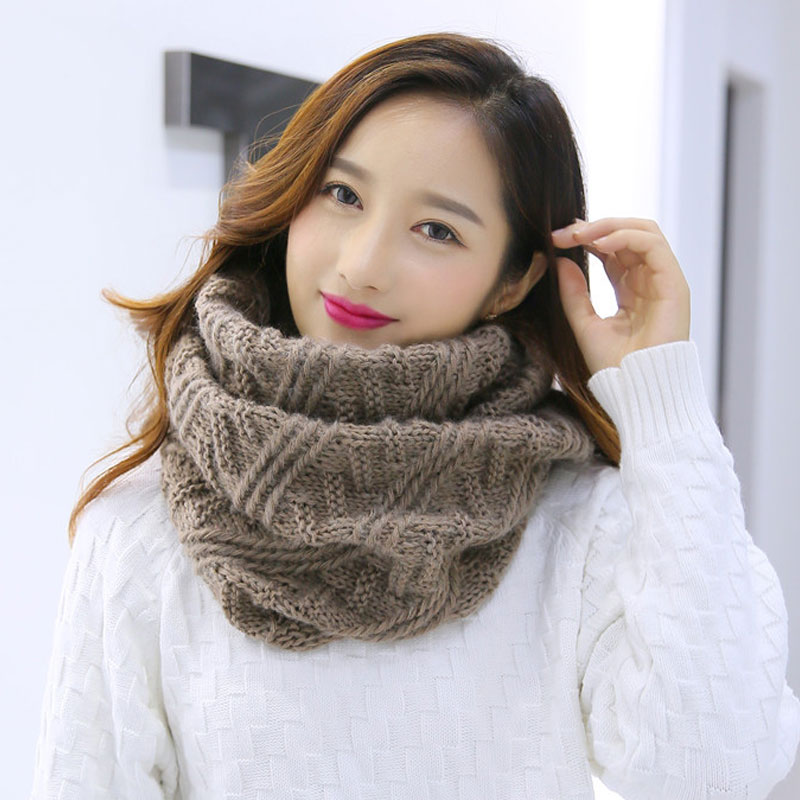 Unisex Winter Soft Chunky Knit - Infinity Scarf Knit recension och pris